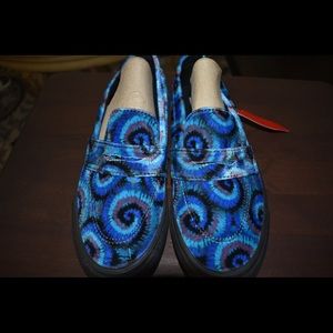 🌀Velvet Tie Dye Vans 🌀